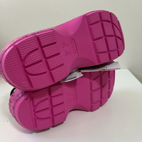 CROCS x HELLO KITTY AND FRIENDS MY MELODY AND KUROMI STOMP SANDAL size 8 NEW - Picture 6 of 7